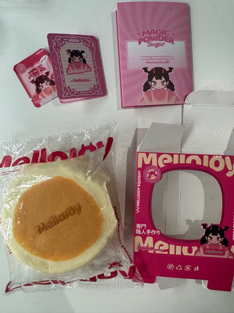 mellojoy メロジョイ　スフレ　贅沢スフレ　プレーン　スクイーズ　クリーム