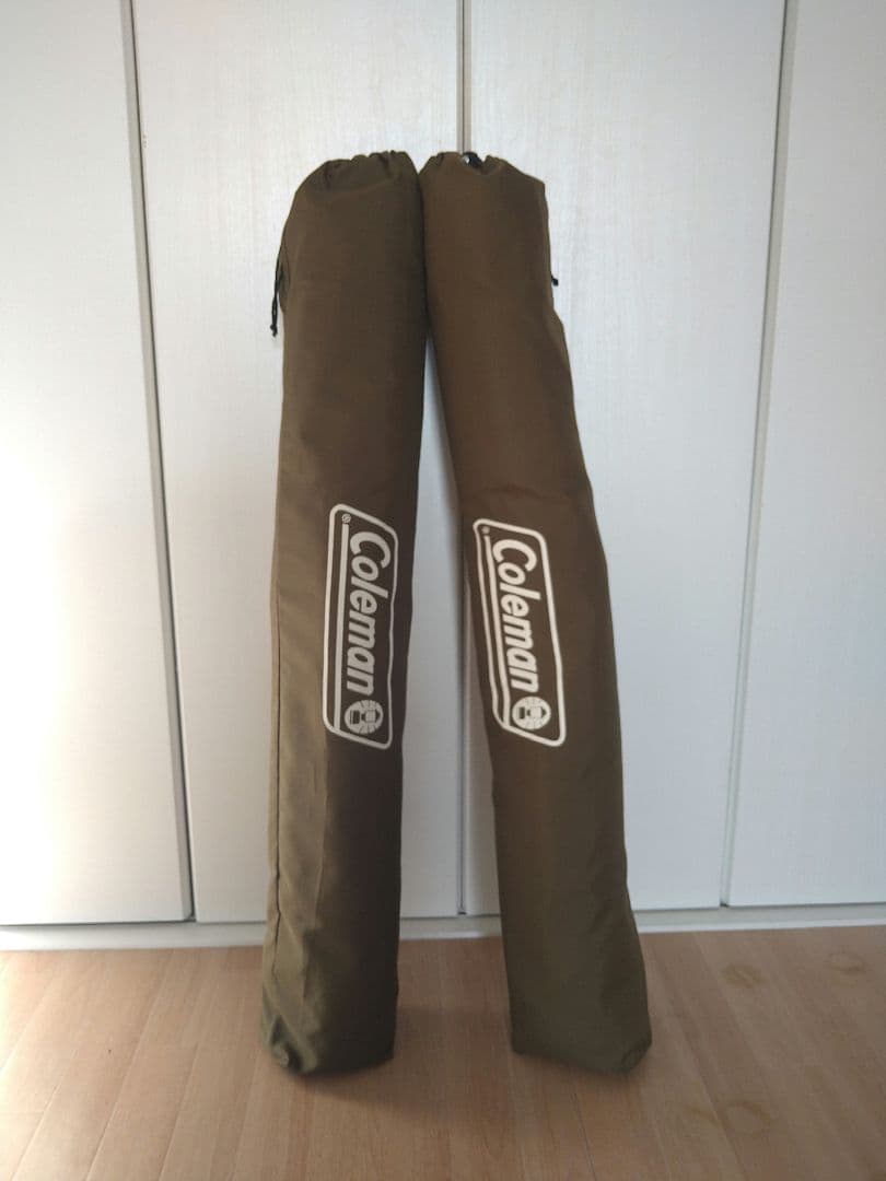 【2脚セット】Coleman チェア ソファチェア アウトドアチェア オリーブ