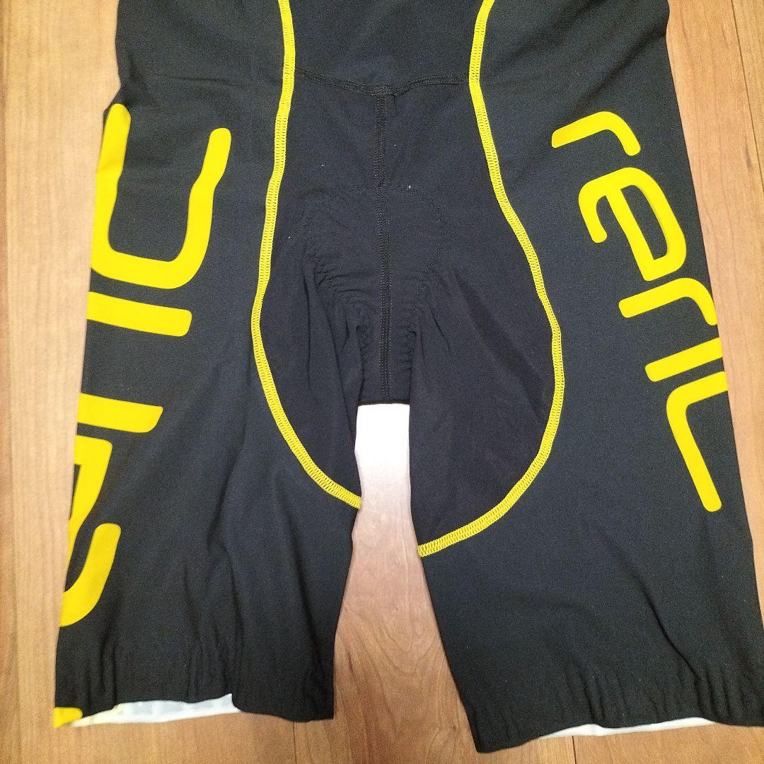 新品 メンズM レリック RERIC トライアスロン レース スーツ 黒黄