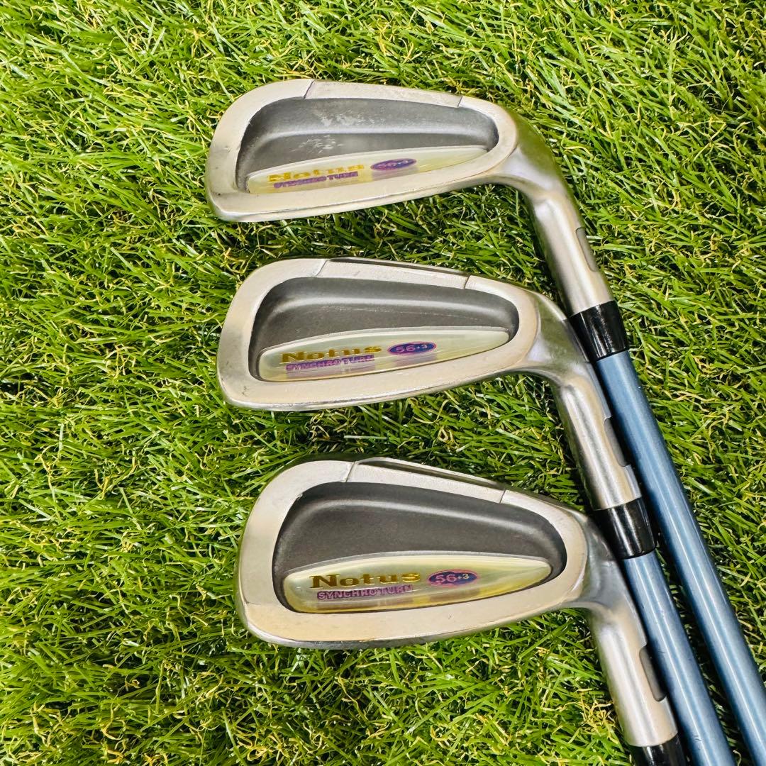 【女性用】MIZUNO ミズノ NOTUS 56+3 レディース アイアンセット