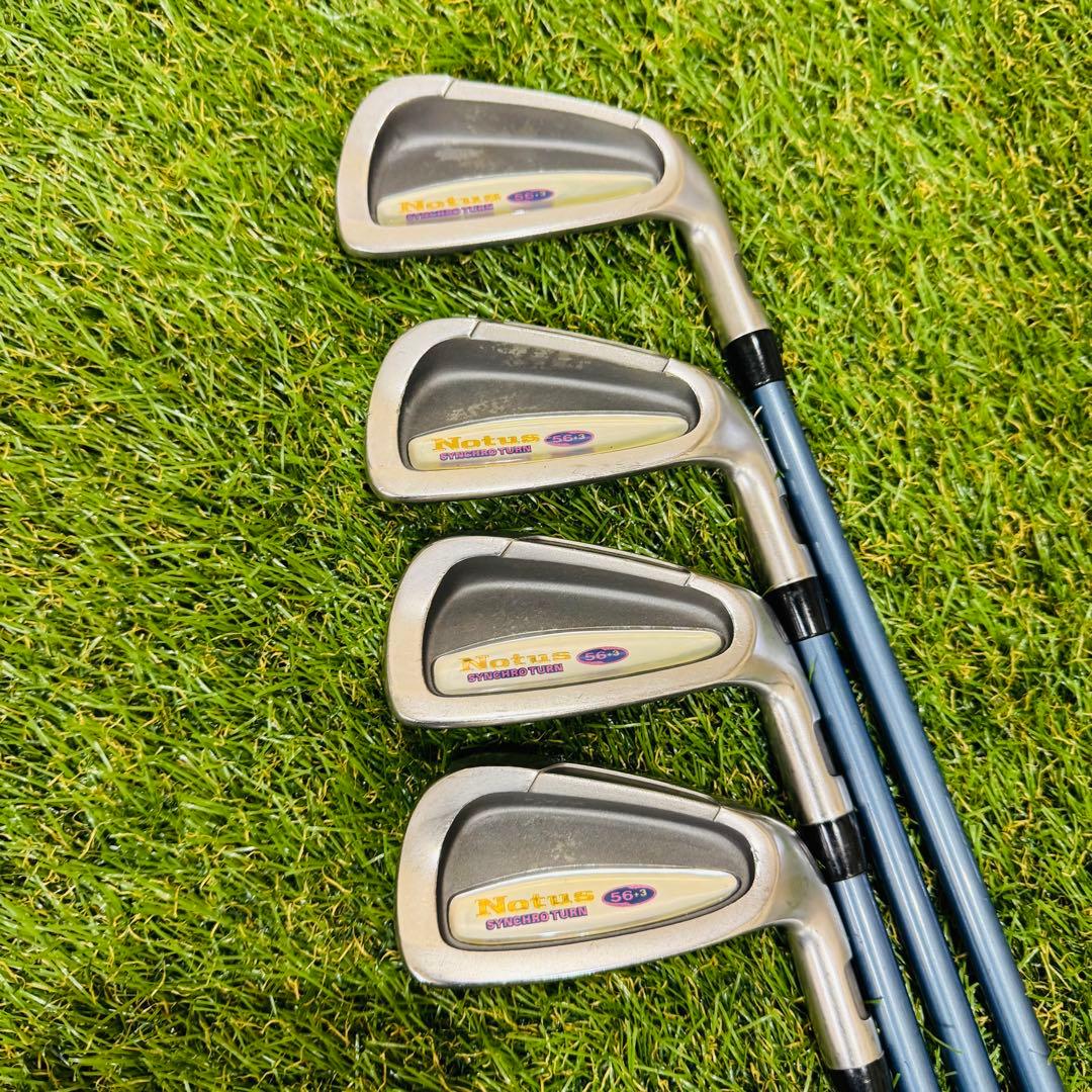 【女性用】MIZUNO ミズノ NOTUS 56+3 レディース アイアンセット