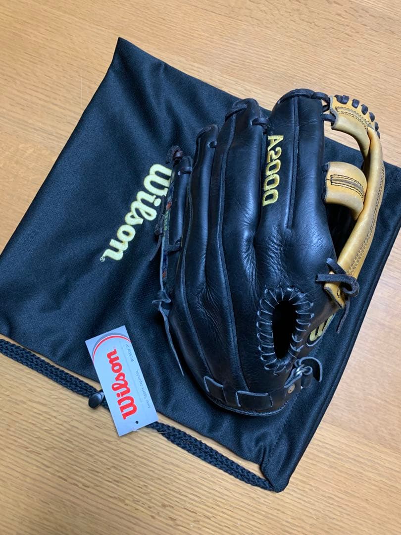 Wilson ウイルソン　A2000 軟式用　グローブ 新品グローブ袋付属