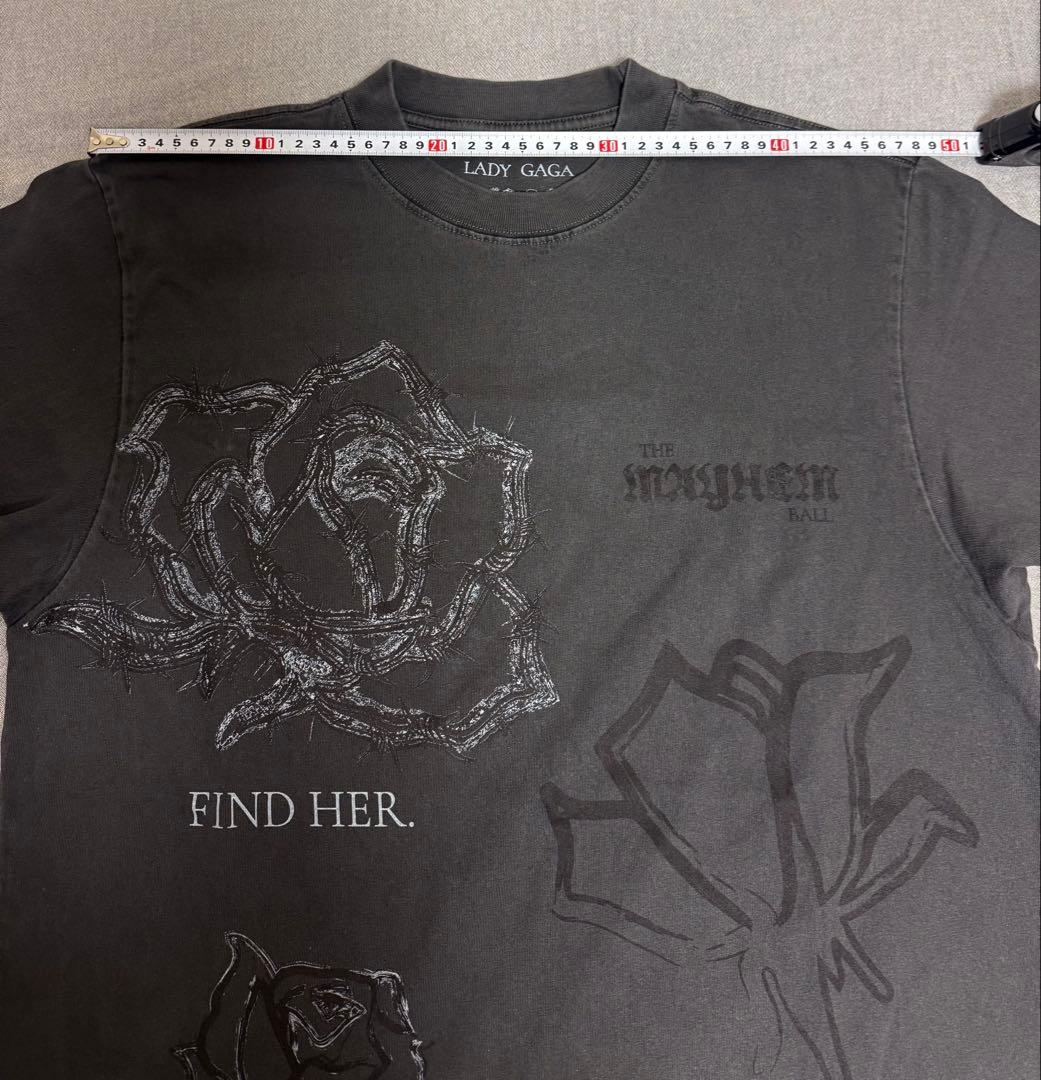 レディガガ LADY GAGA MAYHEM ROSES SS Tシャツ M
