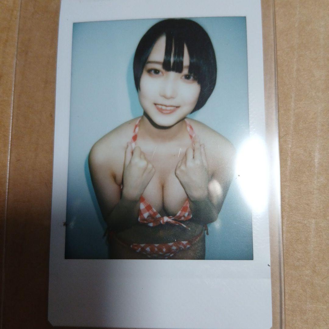 夢月ゆのん　チェキ　水着 ポラロイド写真