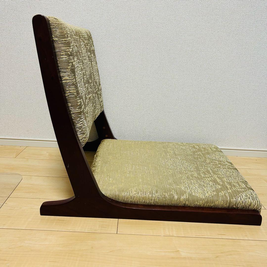 【希少】カリモク karimoku 折りたたみ 座椅子 和室 和家具 茶室 和風