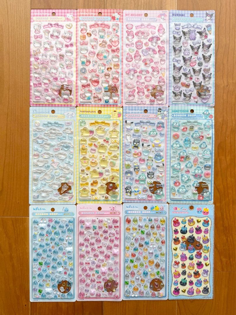 メルカナページ　ボンボンドロップシール　まとめ売り