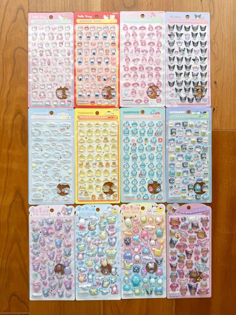 メルカナページ　ボンボンドロップシール　まとめ売り