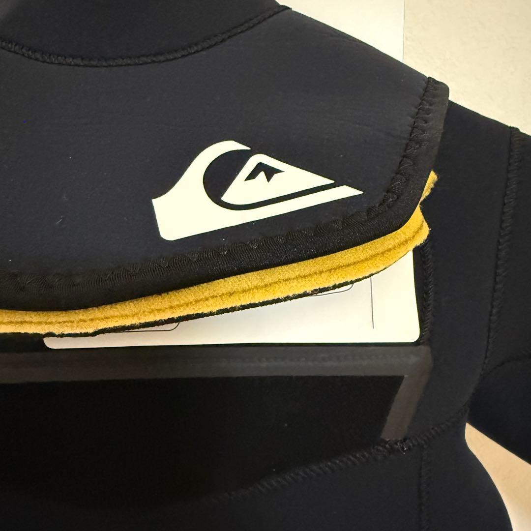 【新品】Quiksilver フルスーツ ブラック/イエロー