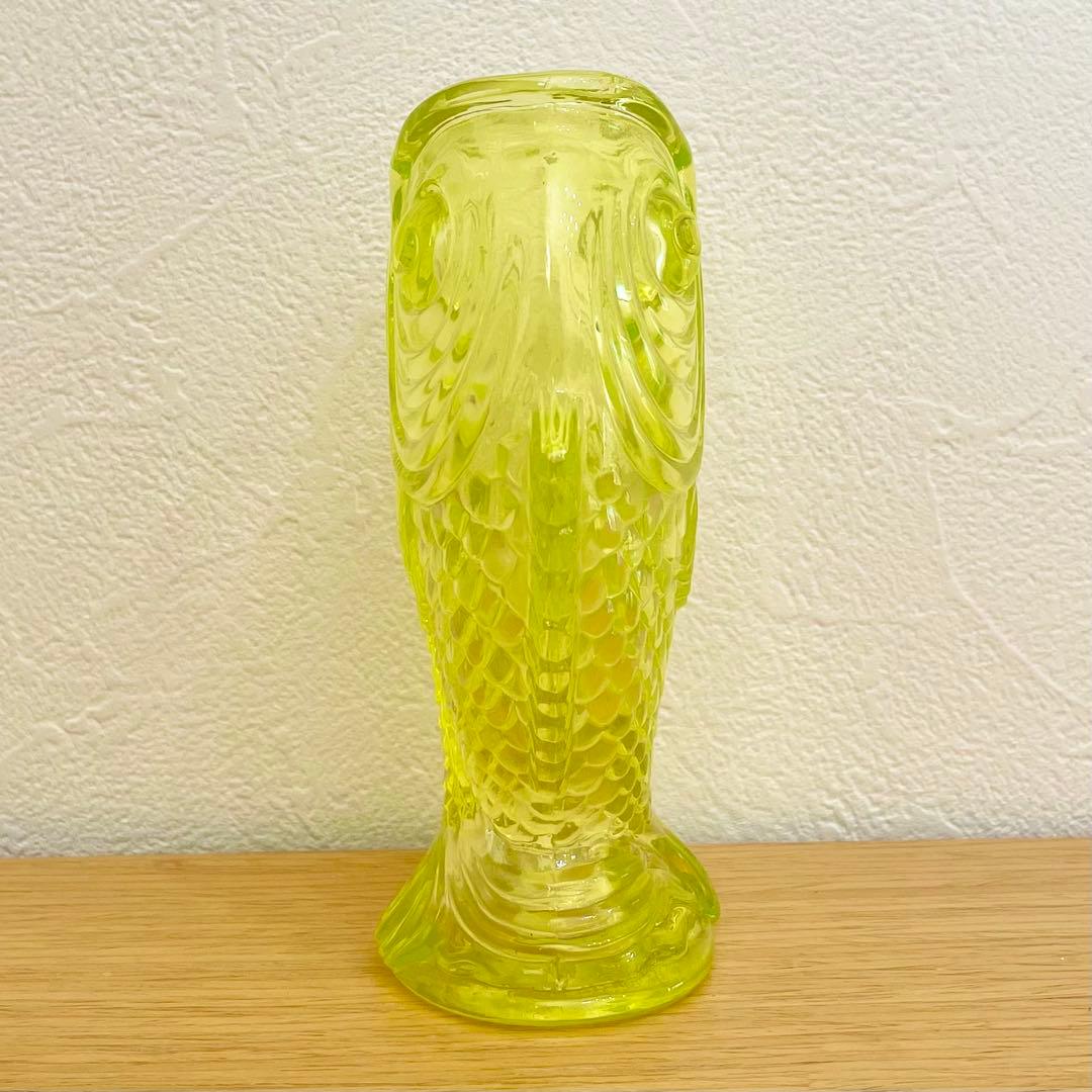 ◎ オールドバカラ BACCARAT ジャポニズム 鯉型花瓶 フラワーベース