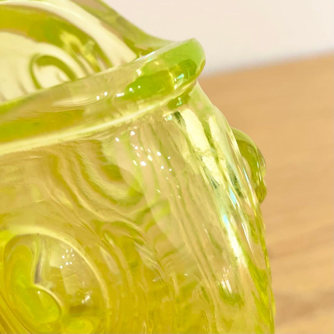 ◎ オールドバカラ BACCARAT ジャポニズム 鯉型花瓶 フラワーベース