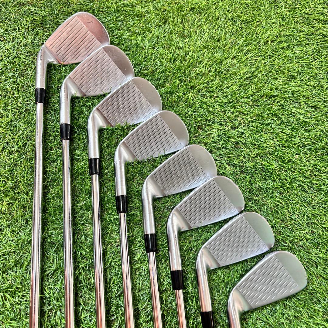 【高安定性】キャロウェイ X FORGED CB 2021 8本 アイアンセット