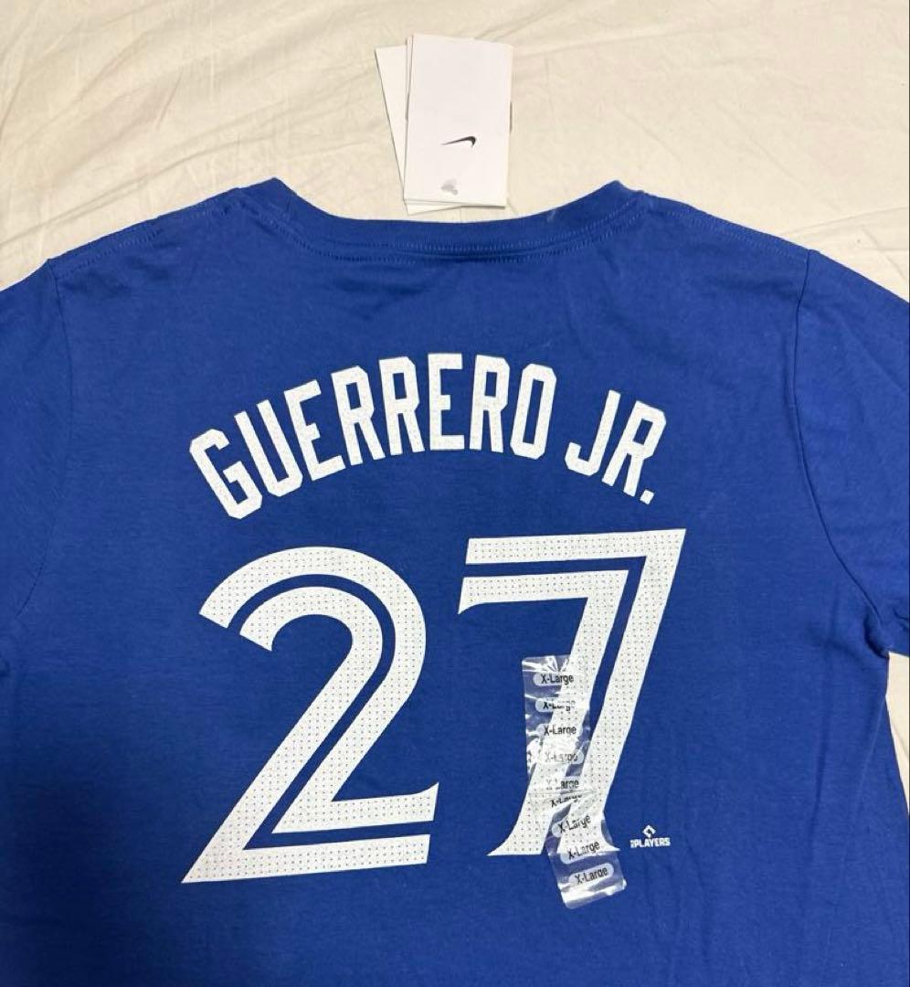 [新品]BLUE JAYS トロントブルージェイズ　Tシャツ　ゲレーロ・ジュニア