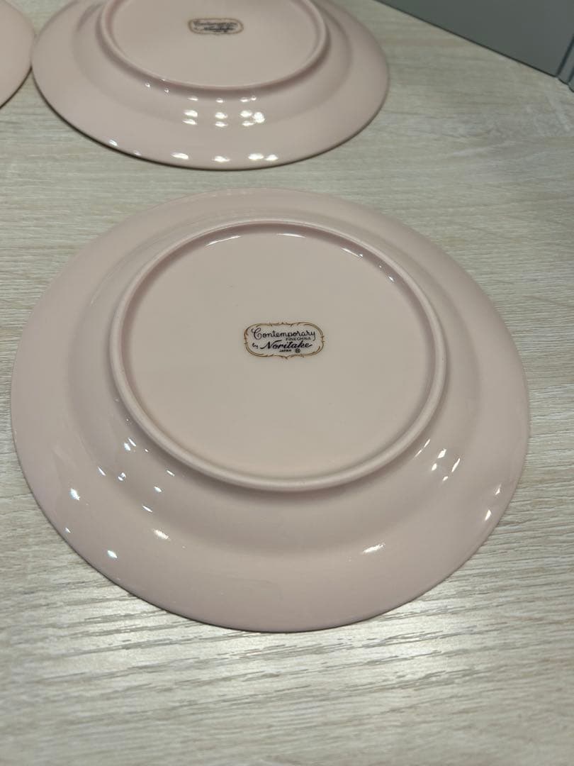 ノリタケ　コンテンポラリー　ピンク　パーティーセット