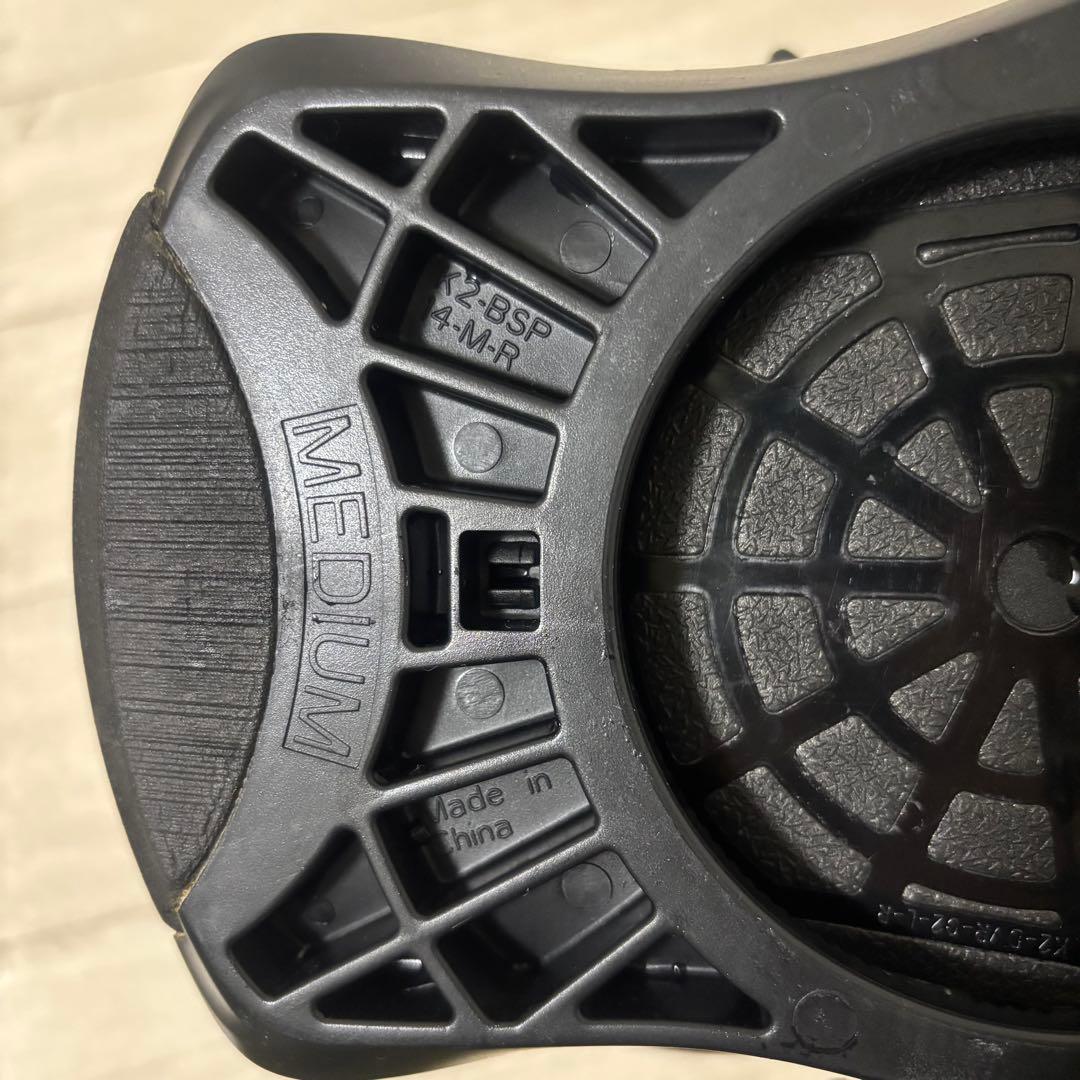 K2 ASSETT スノーボードビンディング ブラック
