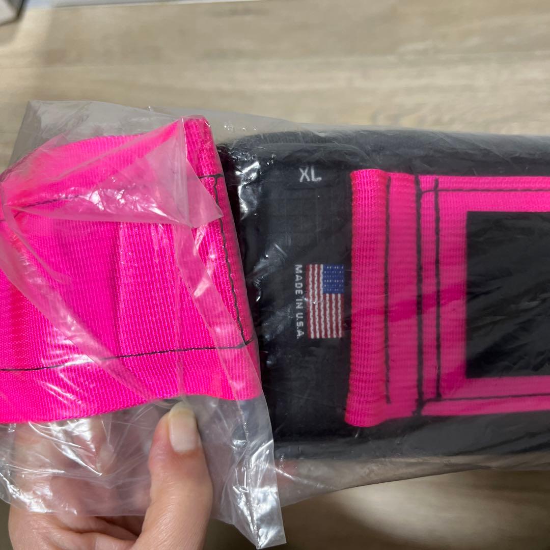 ROGUE USA ナイロン ウェイトリフティングベルトPink XLサイズ