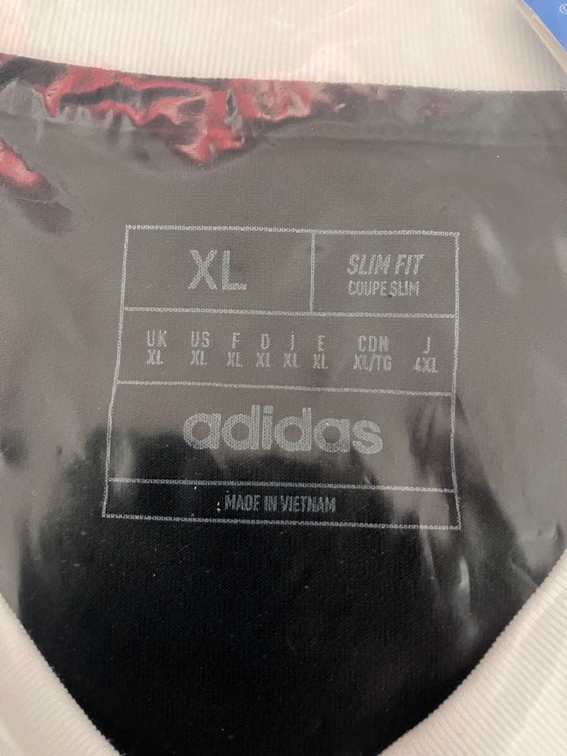 adidas アディダス マンチェスターユナイテッド ユニフォーム　ユニ XL