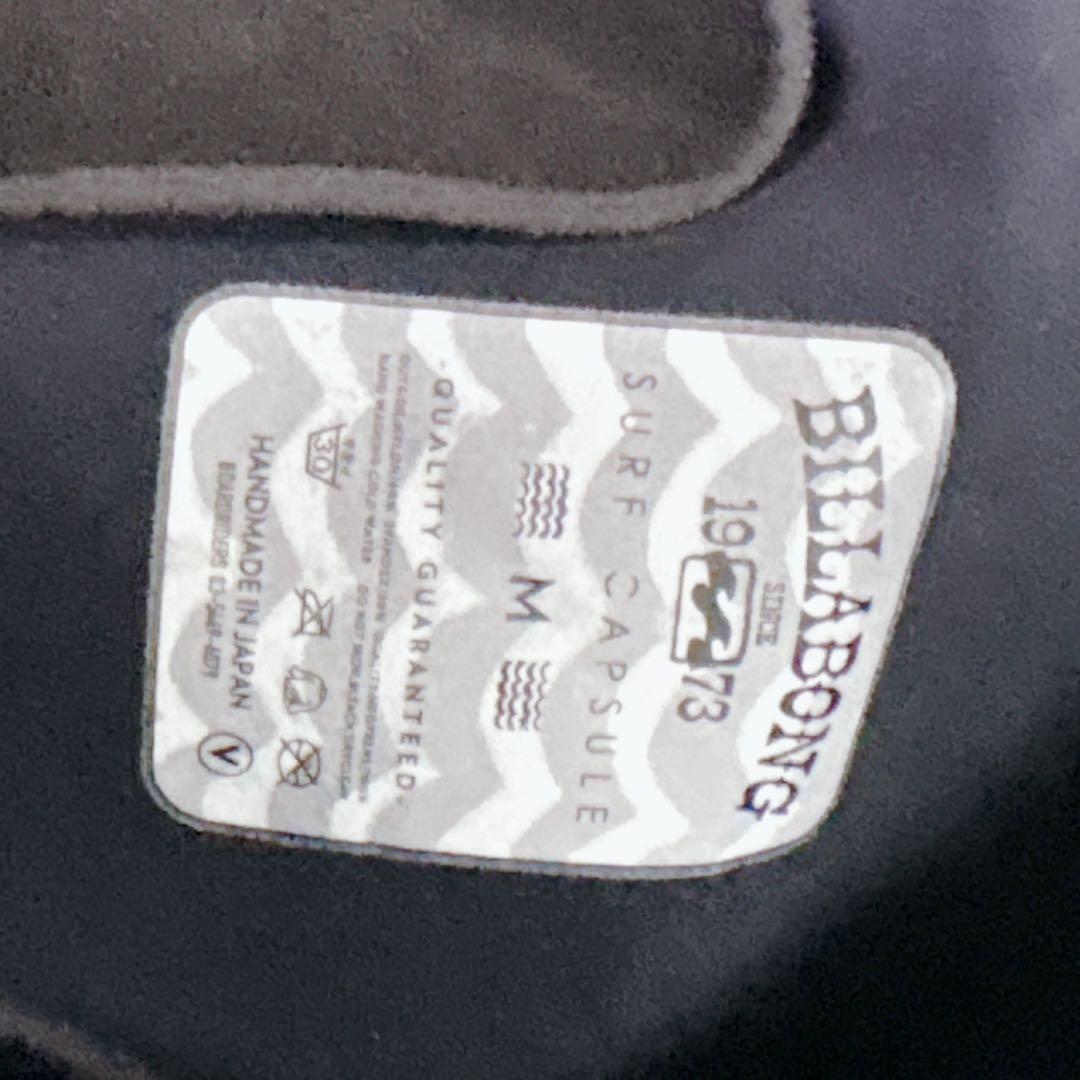 日本製 ビラボン SURF CAPSULE 3mm フルスーツ ボタニカル柄 M