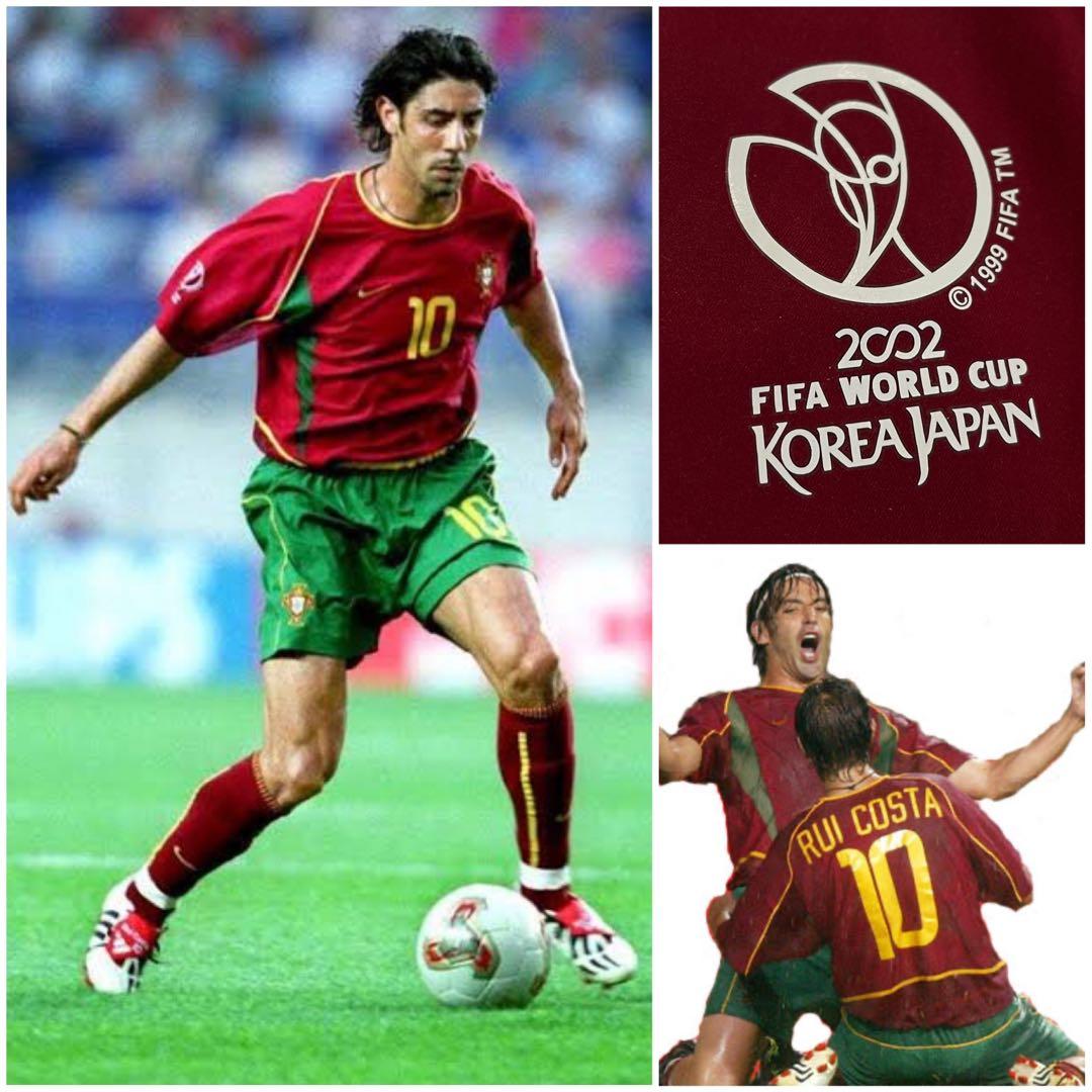 【正規品オーセンティック】2002W杯ポルトガル代表 ルイコスタ XL ナイキ