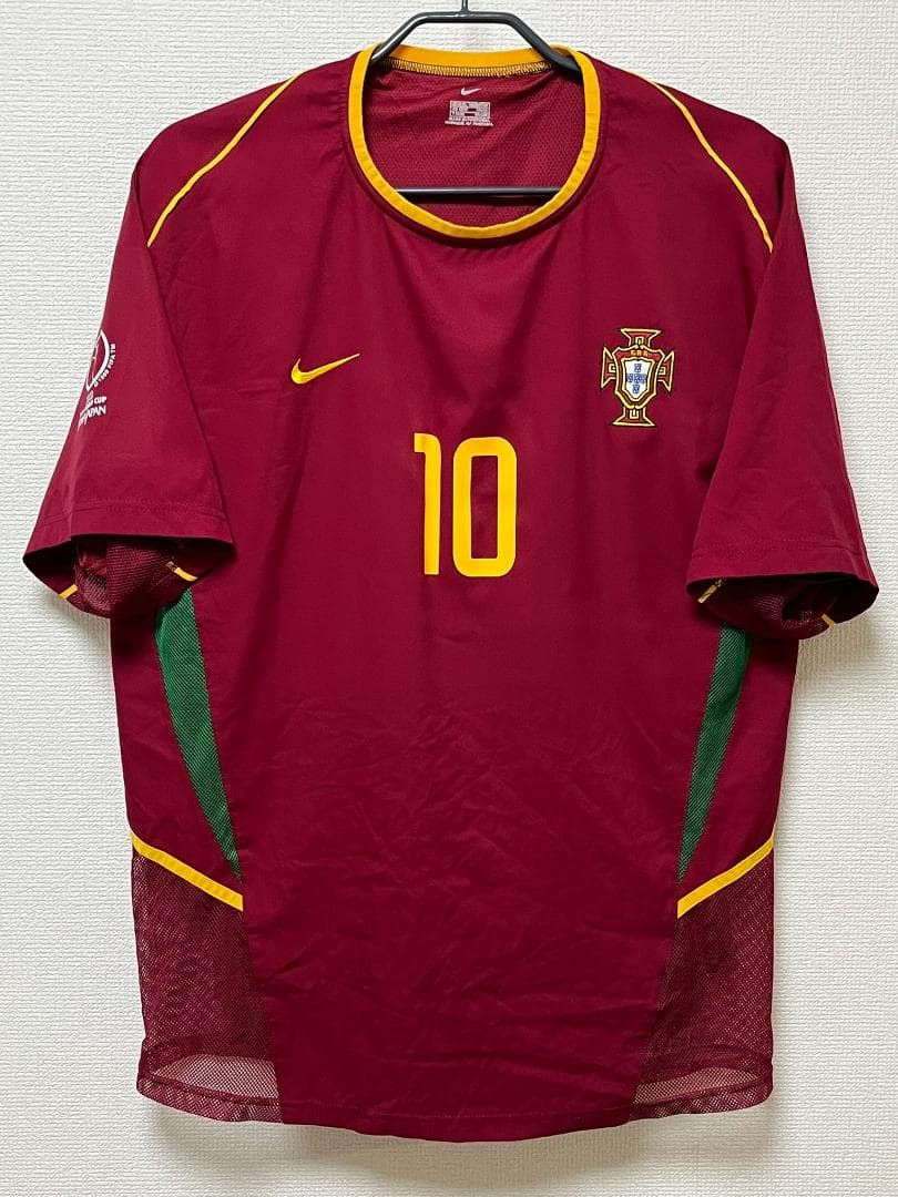 【正規品オーセンティック】2002W杯ポルトガル代表 ルイコスタ XL ナイキ