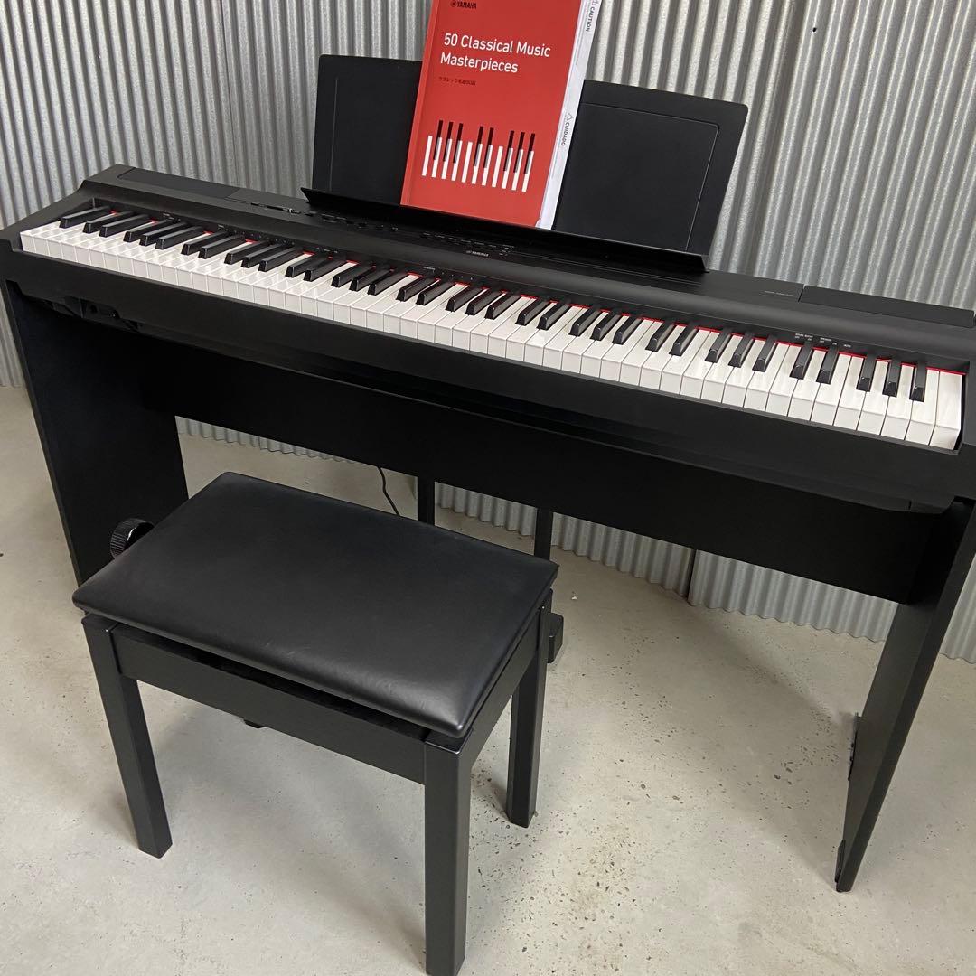 美品⭐️ヤマハ YAMAHA 電子ピアノ 88鍵　P-125B 2021年製