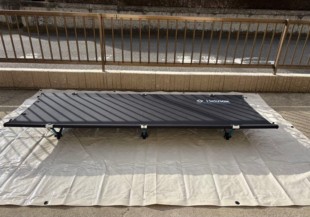 【中古・美品】Helinox コットワンコンパーチブル、コットレッグ　セット