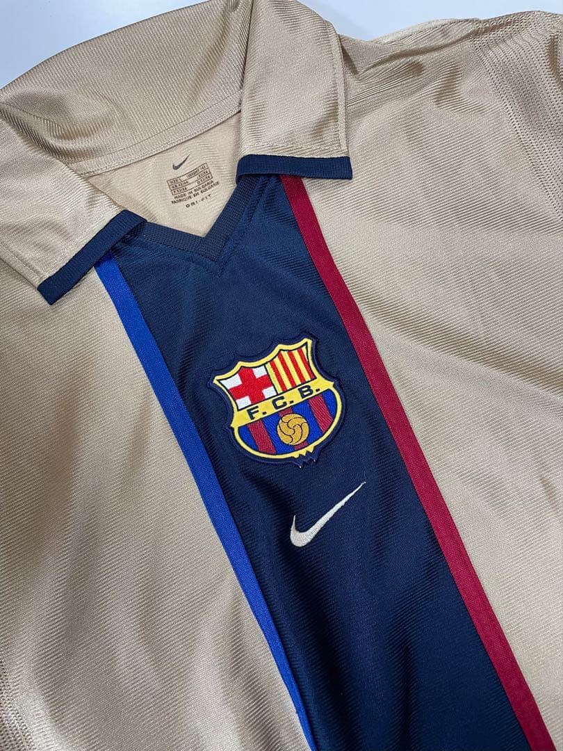 FCバルセロナ NIKE 01-02 アウェイユニフォーム