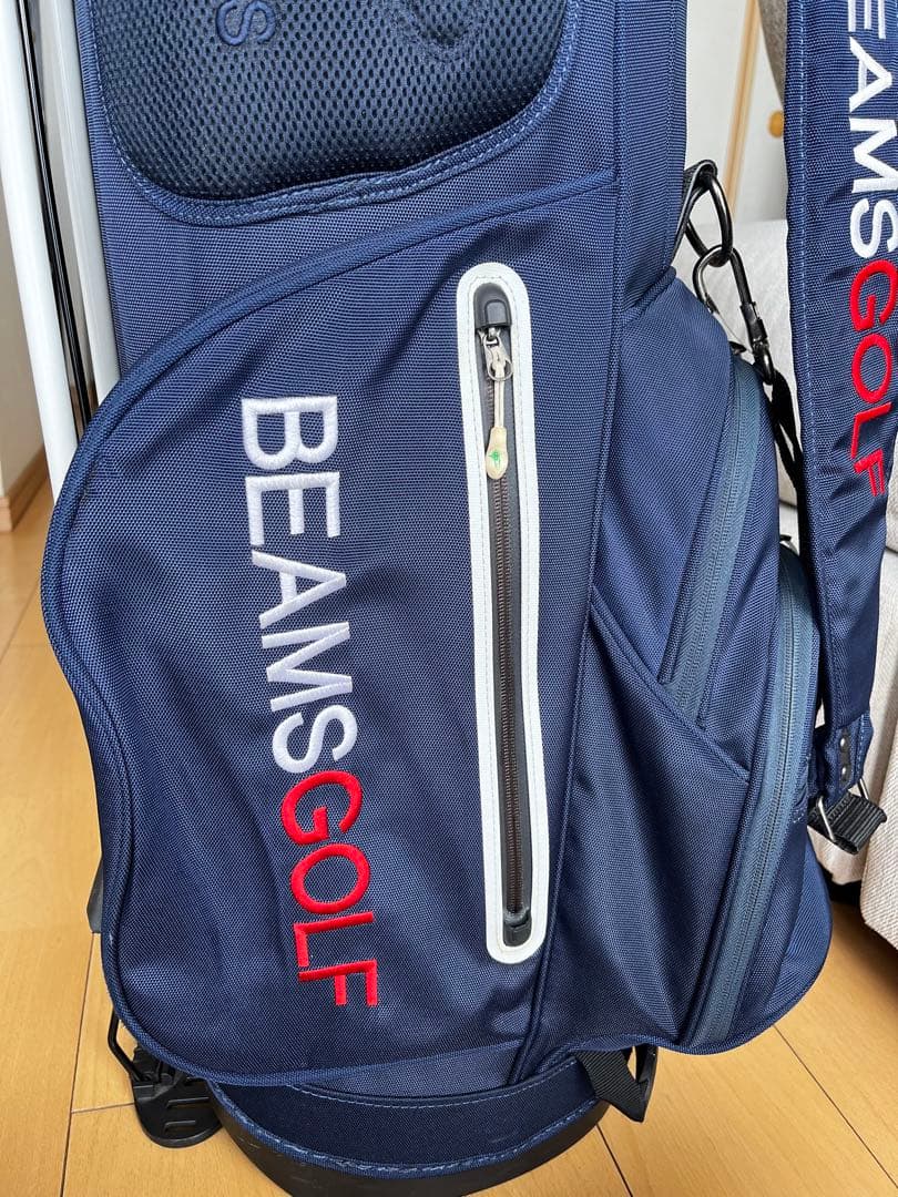 人気良品定番beams golfビームスゴルフ　スタンド型キャディバッグ 9型