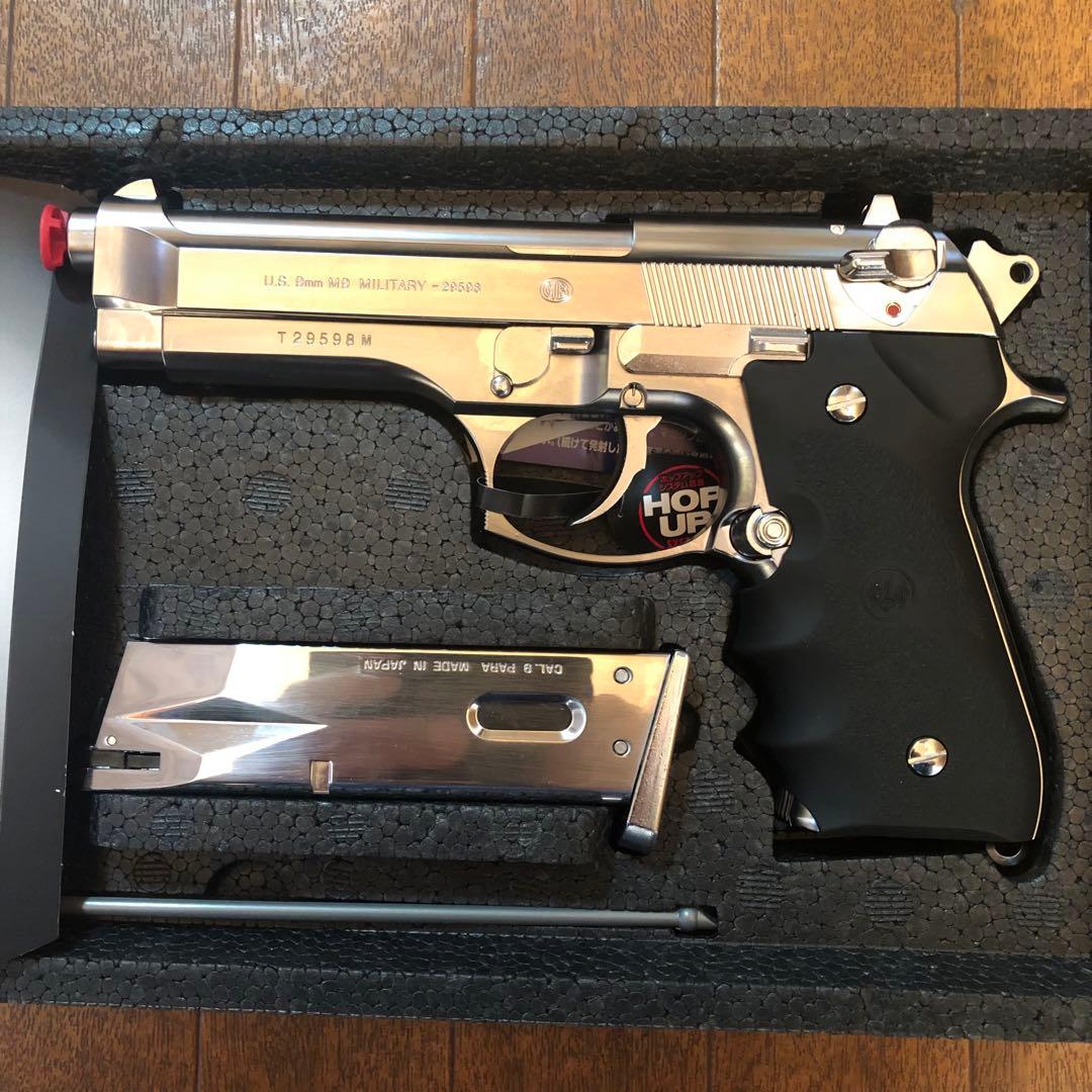 早いもの勝ち【新品】東京マルイ　M92F クロームステンレス ガスガン