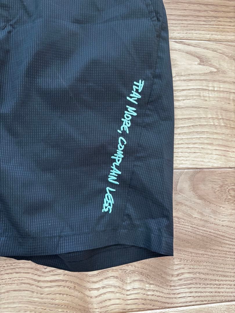 DEVERAUX GOLF DVRX デヴァローゴルフ　ブラックショートパンツ