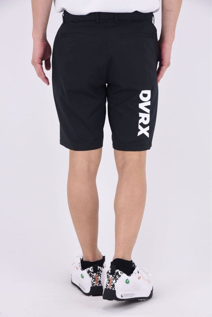 DEVERAUX GOLF DVRX デヴァローゴルフ　ブラックショートパンツ