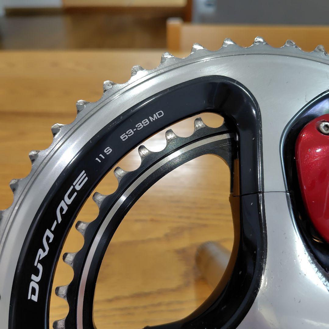 DURA-ACE FC-9000 クランクセット 53-39T（パワメジャンク）
