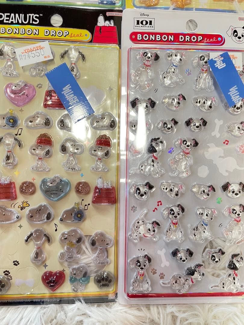【正規品】 ボンボンドロップシール　スヌーピー　エイリアン　101匹わんちゃん