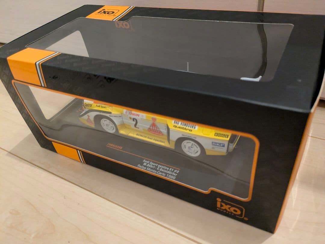 IXOミニカー Audi Sport Quattro S1 1986 1/24