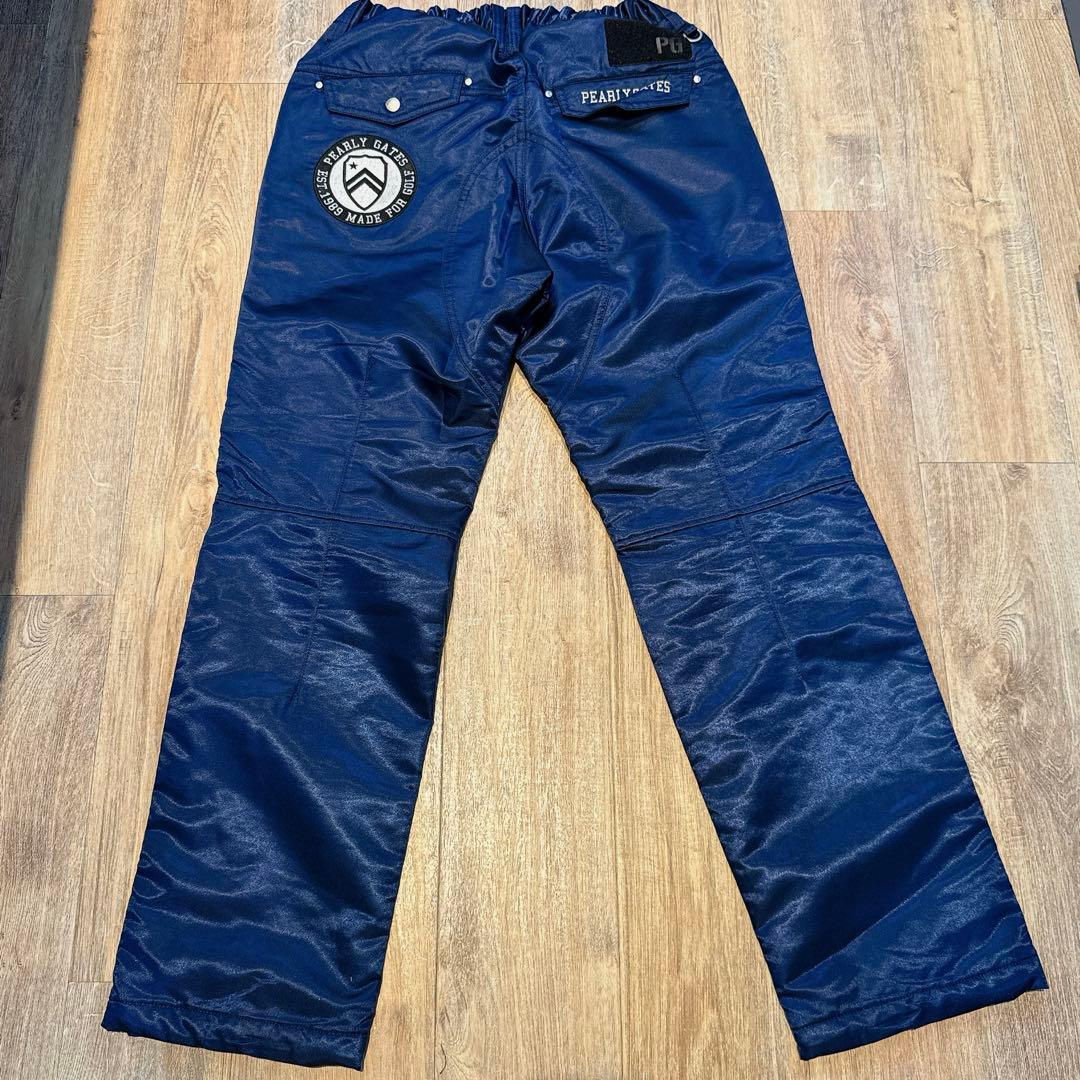 【中古美品】パーリーゲイツ　メンズ　中綿入り暖パン　サイズ6