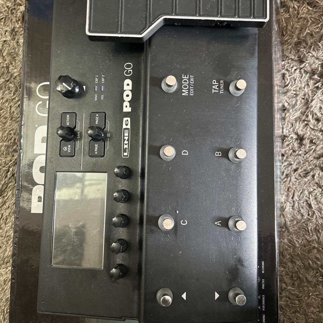 LINE6 POD GO ポータブルギタープロセッサー