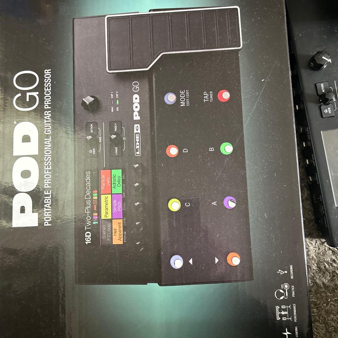 LINE6 POD GO ポータブルギタープロセッサー