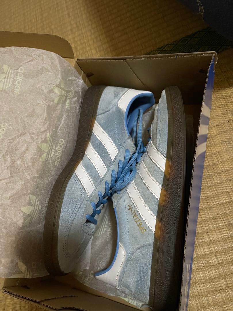 シューズ adidas Spezial Ice blue