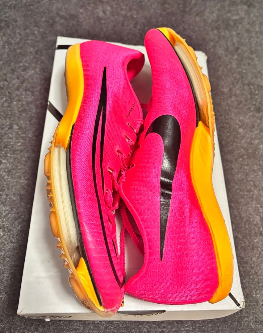 Nike エアズーム マックスフライ【25.5cm】極美品 maxfly ピンク