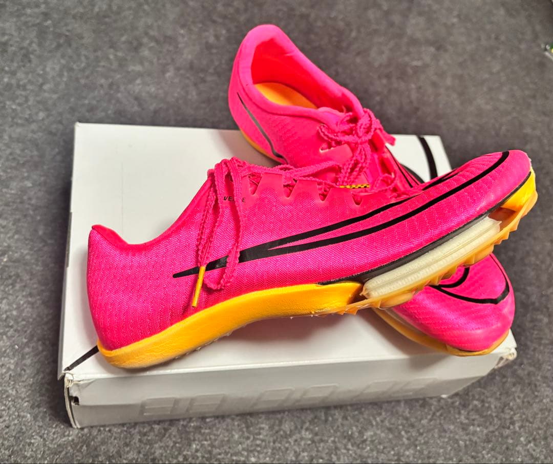 Nike エアズーム マックスフライ【25.5cm】極美品 maxfly ピンク