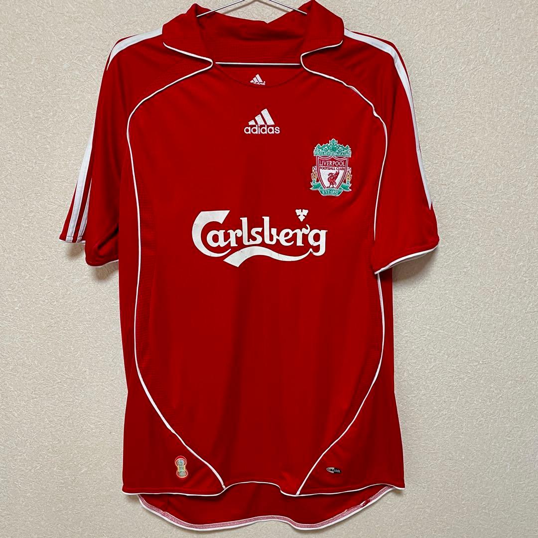 【正規品】リバプール 06-08 ホーム ジェラード O Carlsberg 8