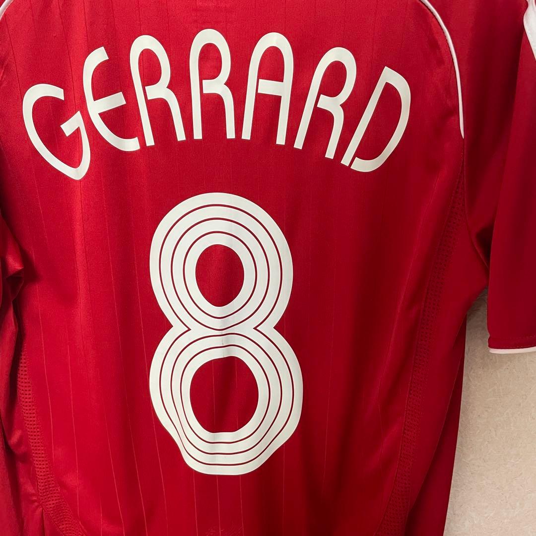 【正規品】リバプール 06-08 ホーム ジェラード O Carlsberg 8