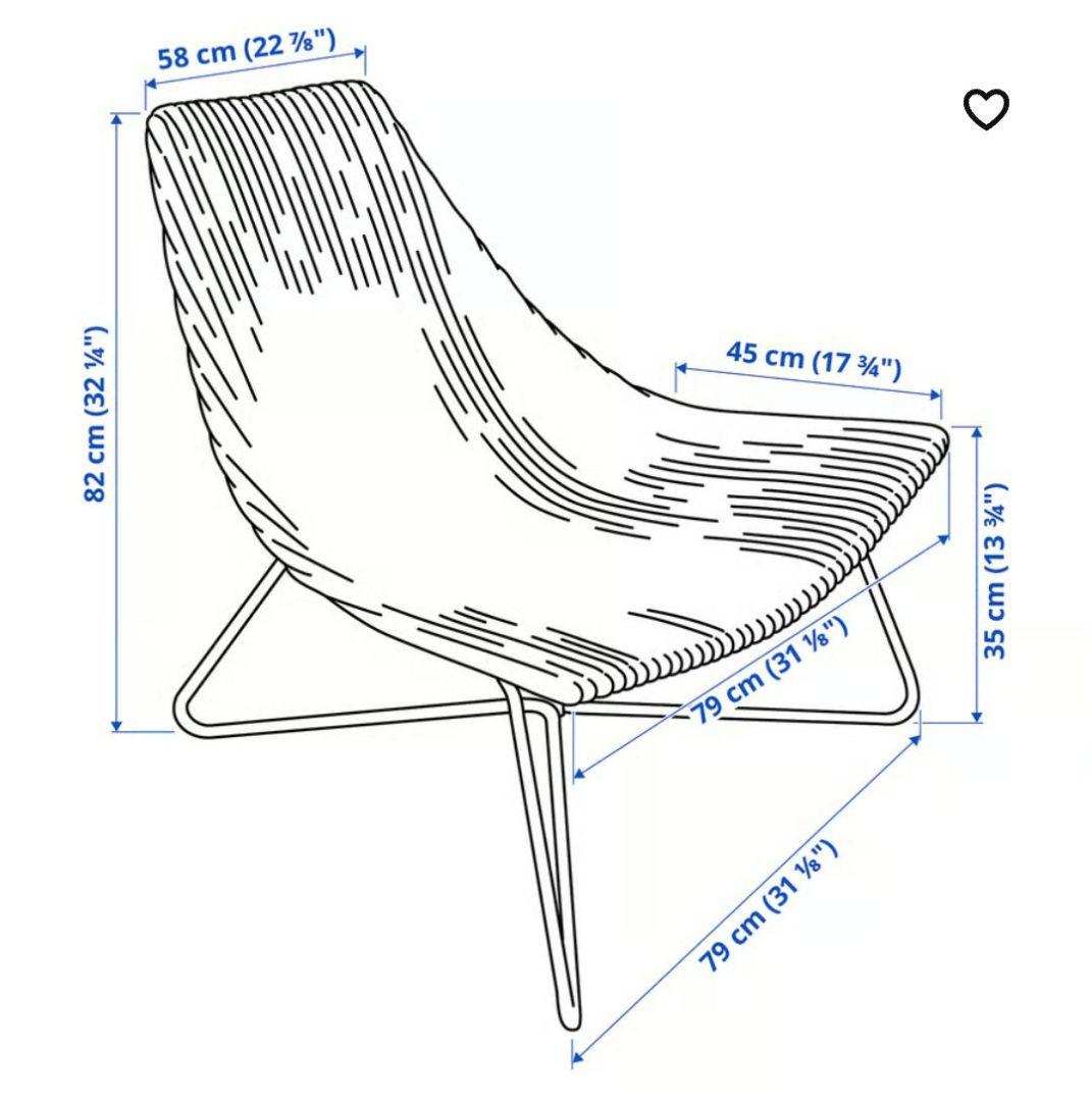 【IKEA】バタフライチェア リゾート・北欧風