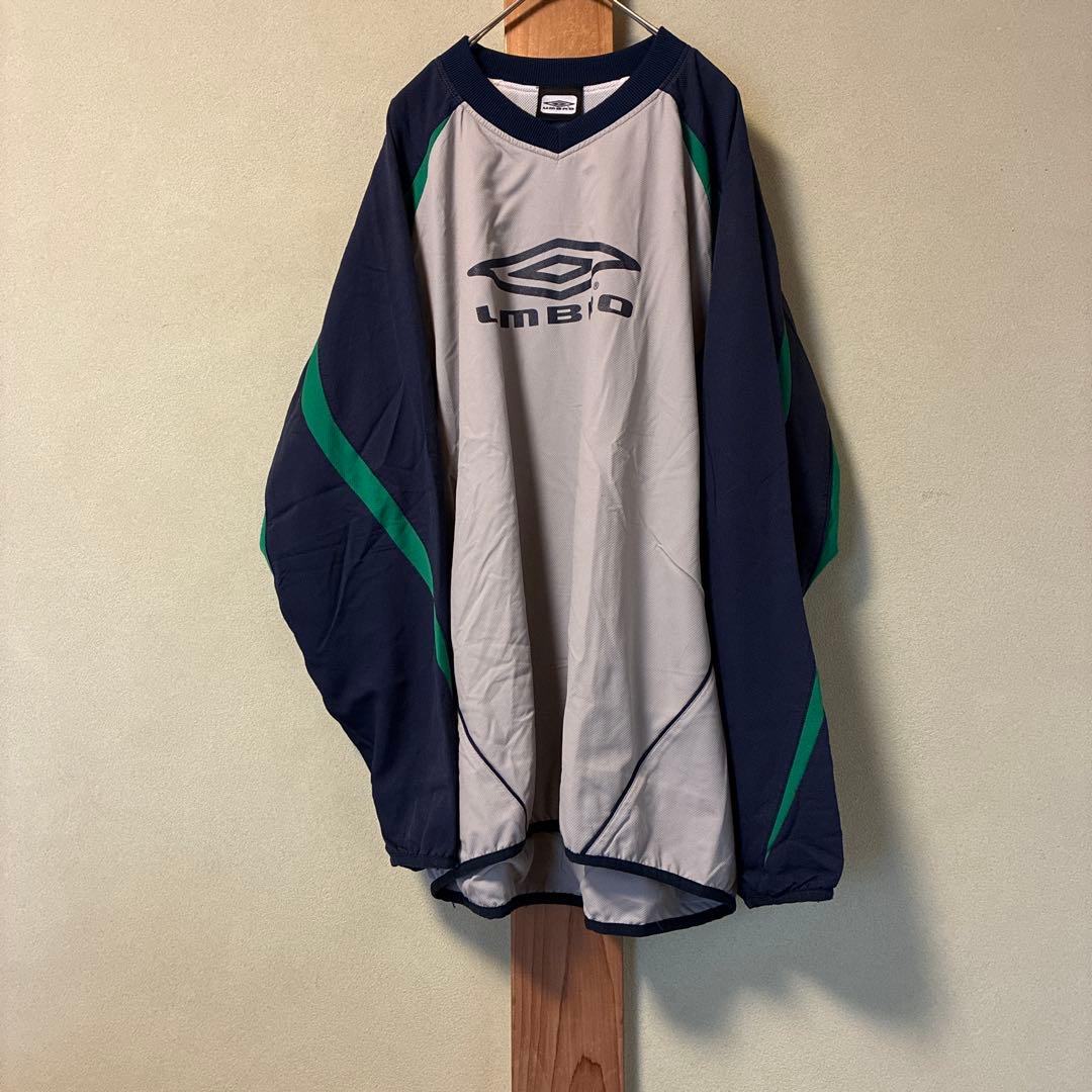 UMBRO ピステ上下セット ネイビー/グリーン