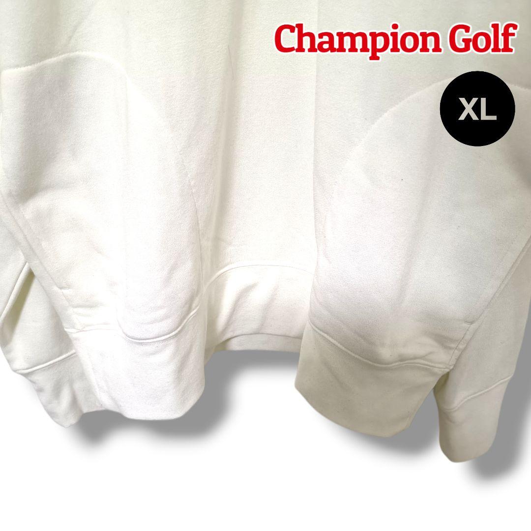 【春のスウェット】チャンピオンゴルフ ハーフジップスウェット XL メンズゴルフ