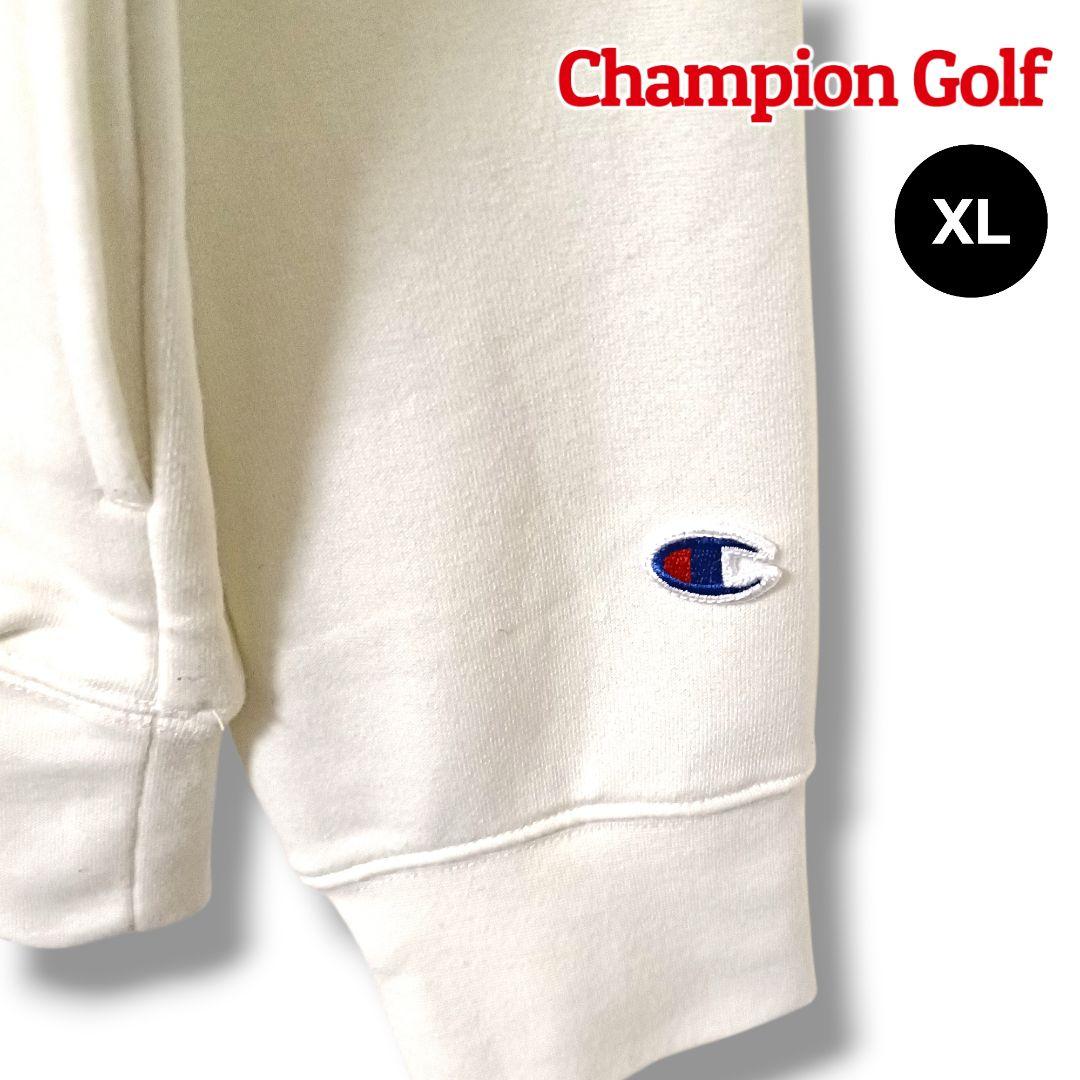 【春のスウェット】チャンピオンゴルフ ハーフジップスウェット XL メンズゴルフ