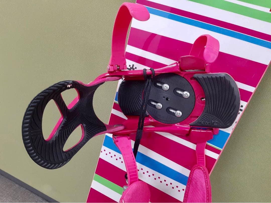 HEAD　スノーボード　ビンディング セット　ローズ　142cm　ヘッド