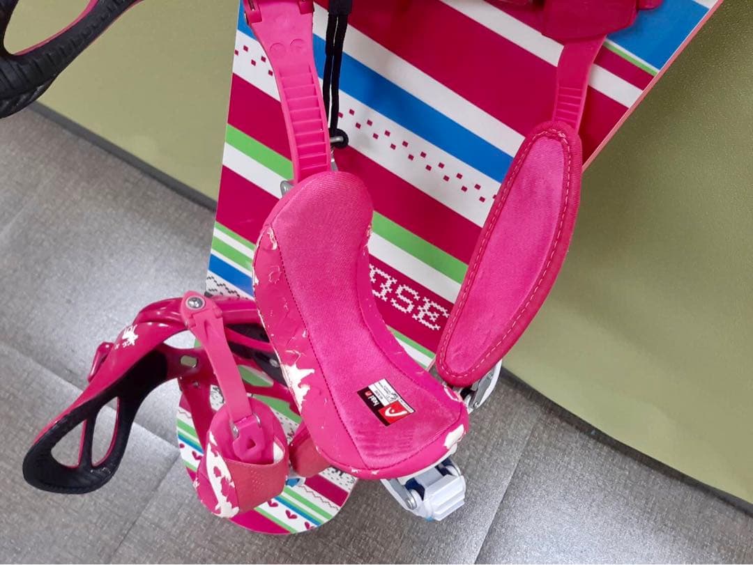 HEAD　スノーボード　ビンディング セット　ローズ　142cm　ヘッド