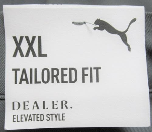 新品プーマ ゴルフ　春秋 ディーラーデイラード ストレッチパンツ/XXL(90)