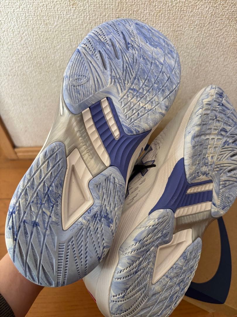asics バレーボールシューズ ホワイト/ブラック25.5