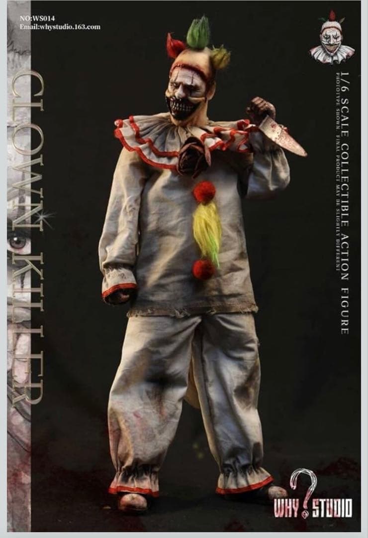 Clown Killer 1/6スケールフィギュア　アメリカンホラースタジオ